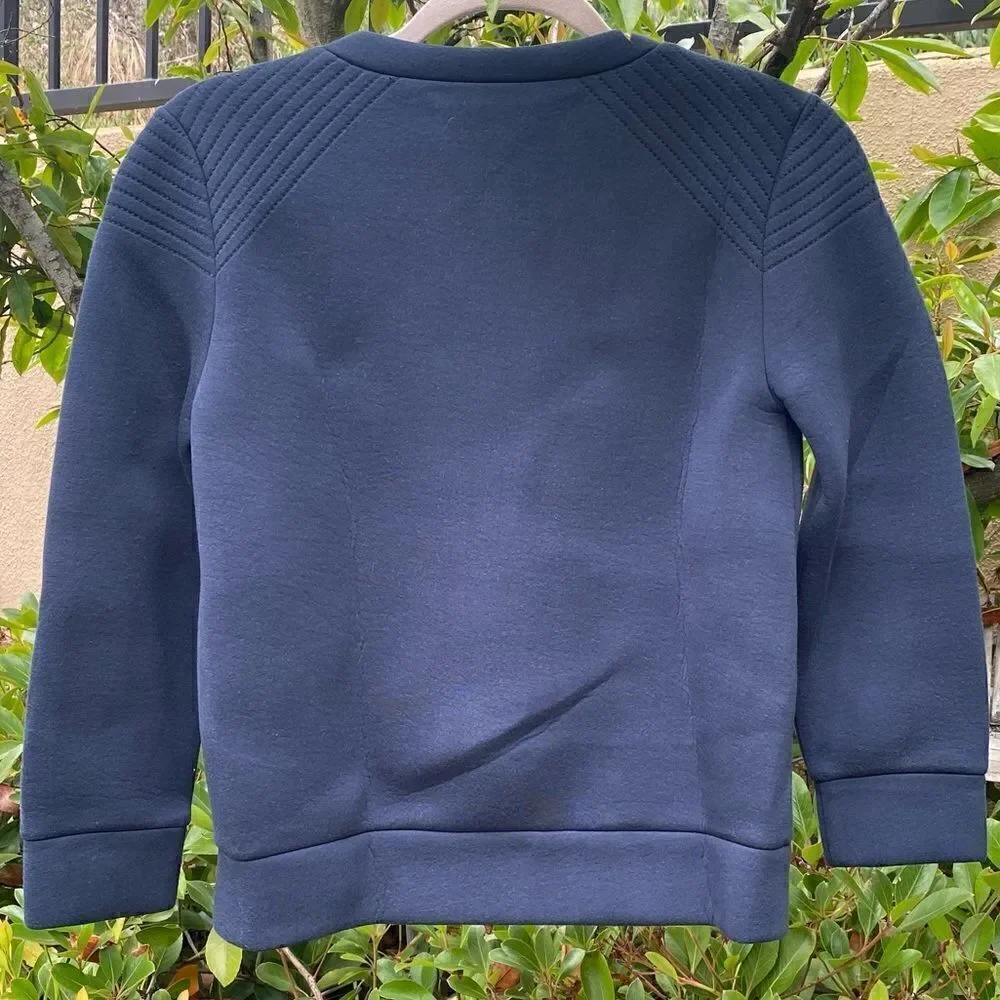 Kate Spade Saturday Scuba Top/Sweatshirt. Size XS. Navy Blue.